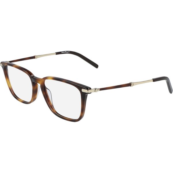 Occhiali vista  Ferragamo Sf2861 42668 cod. colore 214 Uomo Squadrata Havana