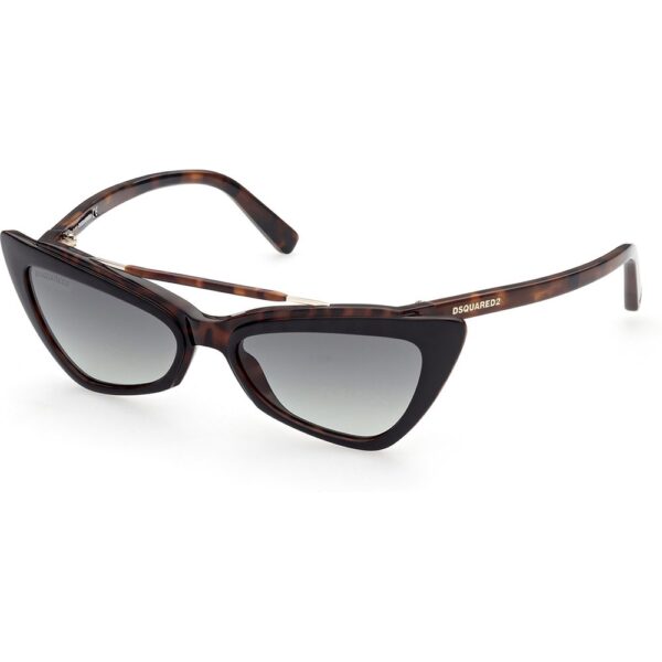 Occhiali da sole  Dsquared2 Dq0370 delia cod. colore 56p Donna Cat eye Havana