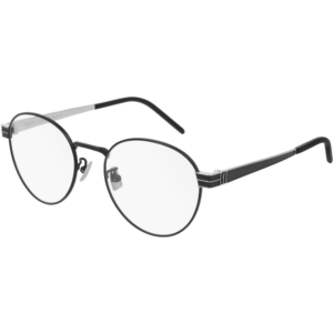 Occhiali vista  Saint laurent Sl m63 cod. colore 002 Unisex Rotonda Nero