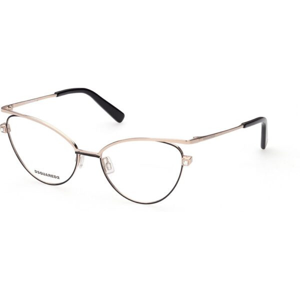 Occhiali vista  Dsquared2 Dq5333 cod. colore 028 Donna Cat eye Oro