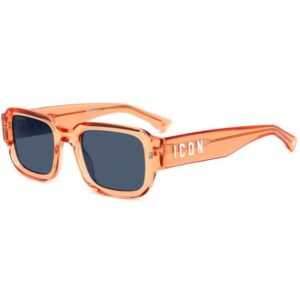 Occhiali da sole  Dsquared2 Icon 0009/s cod. colore l7q/ku Uomo Geometrica Arancione