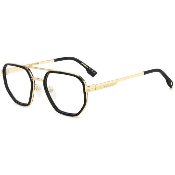 Occhiali vista  Dsquared2 D2 0111 cod. colore 807 Uomo Geometrica Nero