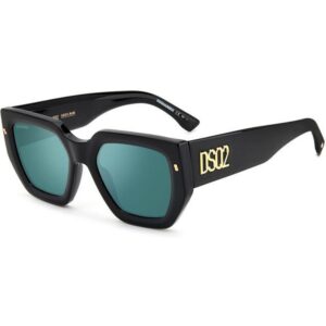 Occhiali da sole  Dsquared2 D2 0031/s cod. colore etj/mt Uomo Geometrica Nero