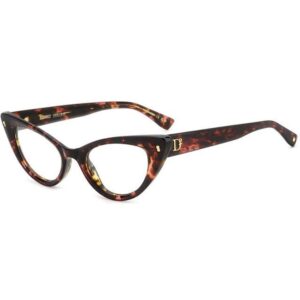 Occhiali vista  Dsquared2 D2 0116 cod. colore 2tm Donna Cat eye Havana/rosa