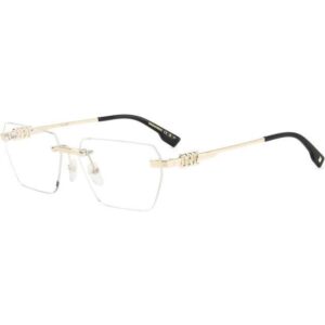 Occhiali vista  Dsquared2 D2 0102 cod. colore 3yg Uomo Squadrata Oro