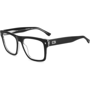 Occhiali vista  Dsquared2 Icon 0018 cod. colore 7c5 Uomo Squadrata Cristallo/nero