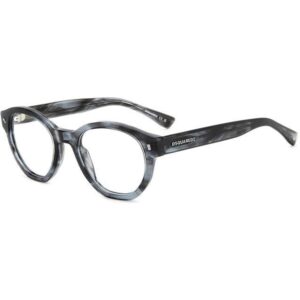 Occhiali vista  Dsquared2 D2 0131 cod. colore 2w8 Uomo Rotonda Grigio