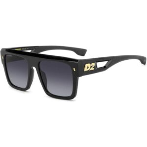 Occhiali da sole  Dsquared2 D2 0127/s cod. colore 807/9o Uomo Squadrata Nero