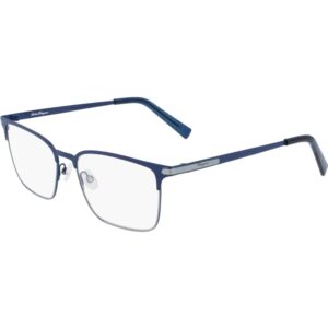 Occhiali vista  Ferragamo Sf2207 cod. colore 463 Uomo Squadrata Blu