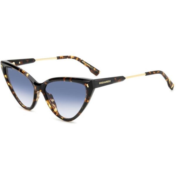 Occhiali da sole  Dsquared2 D2 0134/s cod. colore 086/08 Donna Cat eye Havana