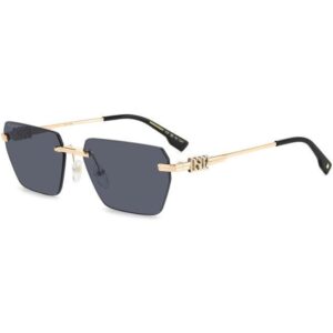 Occhiali da sole  Dsquared2 D2 0102/s cod. colore 807/2k Uomo Squadrata Oro