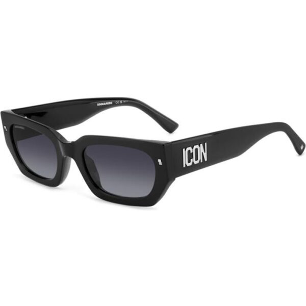 Occhiali da sole  Dsquared2 Icon 0017/s cod. colore 807/9o Donna Squadrata Nero