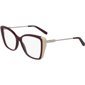 Occhiali vista  Ferragamo Sf2850 cod. colore 648 Donna Squadrata Bordeaux