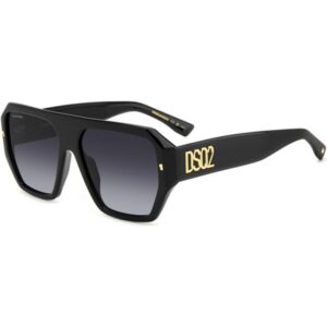 Occhiali da sole  Dsquared2 D2 0128/s cod. colore 807/9o Uomo Squadrata Nero