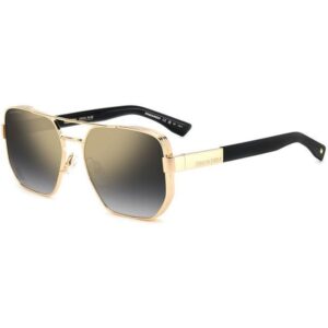 Occhiali da sole  Dsquared2 D2 0083/s cod. colore rhl/fq Uomo Squadrata Oro / nero