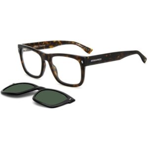 Occhiali da sole  Dsquared2 D2 0100/cs cod. colore 086/uc Uomo Geometrica Havana