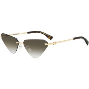 Occhiali da sole  Dsquared2 D2 0108/s cod. colore pef/9k Donna Cat eye Oro