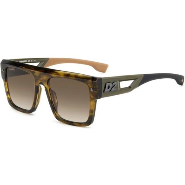 Occhiali da sole  Dsquared2 D2 0127/s cod. colore 6ak/ha Uomo Squadrata Havana