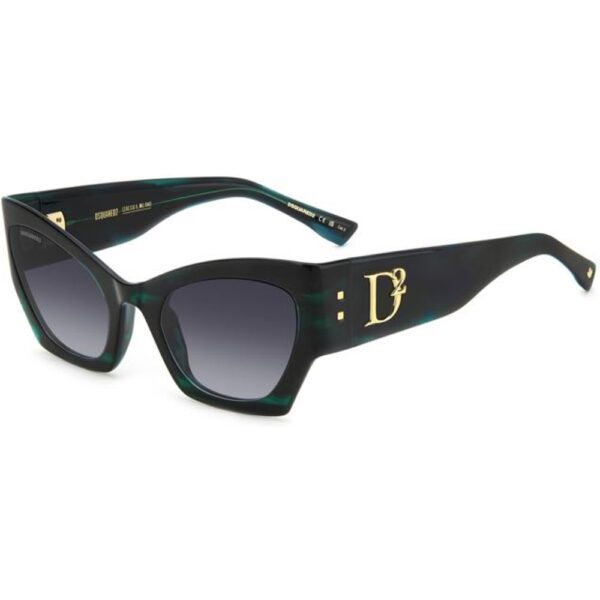 Occhiali da sole  Dsquared2 D2 0132/s cod. colore 6ak/9o Donna Cat eye Verde