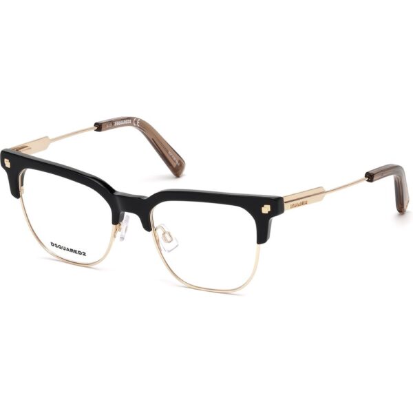 Occhiali vista  Dsquared2 Dq5243 cod. colore a01 Unisex Squadrata Nero