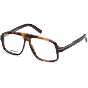 Occhiali vista  Dsquared2 Dq5344 cod. colore 052 Uomo Squadrata Havana