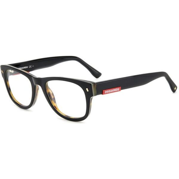 Occhiali vista  Dsquared2 D2 0048 cod. colore wr7 Uomo Squadrata Nero / havana