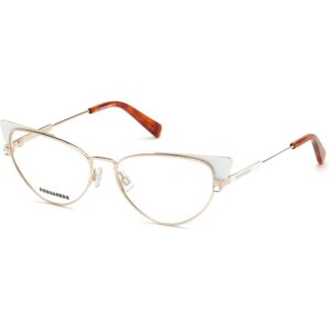 Occhiali vista  Dsquared2 Dq5304 cod. colore 028 Donna Cat eye Oro