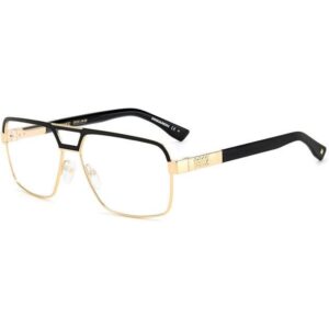 Occhiali vista  Dsquared2 D2 0034 cod. colore 2m2 Uomo Squadrata Oro