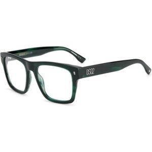 Occhiali vista  Dsquared2 D2 0037 cod. colore 6ak Uomo Squadrata Verde