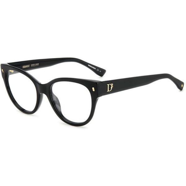 Occhiali vista  Dsquared2 D2 0069 cod. colore 807 Donna Cat eye Nero