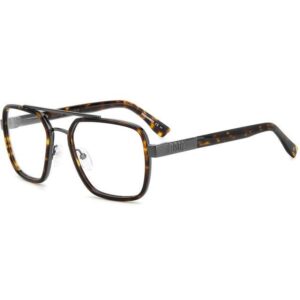 Occhiali vista  Dsquared2 D2 0064 cod. colore ekp Uomo Squadrata Havana canna di fucile