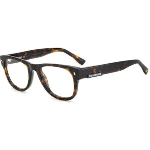 Occhiali vista  Dsquared2 D2 0048 cod. colore 086 Uomo Squadrata Havana