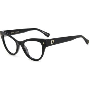 Occhiali vista  Dsquared2 D2 0070 cod. colore 807 Donna Cat eye Nero