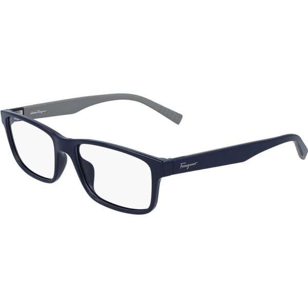 Occhiali vista  Ferragamo Sf2848 cod. colore 435 Uomo Squadrata Blu