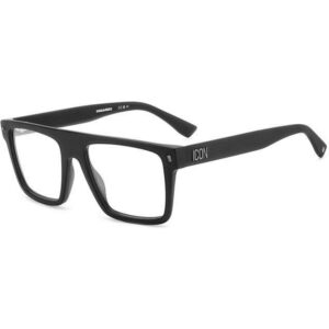 Occhiali vista  Dsquared2 Icon 0012 cod. colore 003 Uomo Squadrata Nero