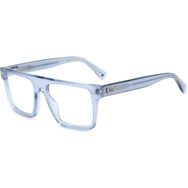 Occhiali vista  Dsquared2 Icon 0012 cod. colore pjp Uomo Squadrata Blu