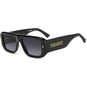 Occhiali da sole  Dsquared2 D2 0107/s cod. colore 807/9o Uomo Squadrata Nero