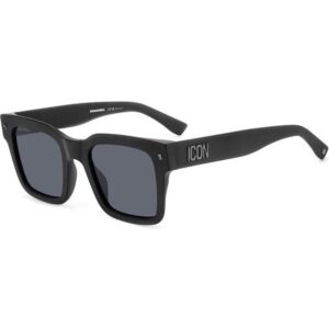 Occhiali da sole  Dsquared2 Icon 0010/s cod. colore 003/ir Uomo Squadrata Nero