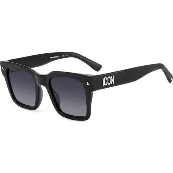 Occhiali da sole  Dsquared2 Icon 0010/s cod. colore 807/9o Uomo Squadrata Nero