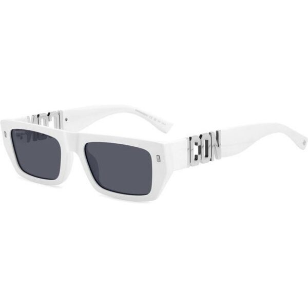 Occhiali da sole  Dsquared2 Icon 0011/s cod. colore vk6/ir Uomo Squadrata Bianco