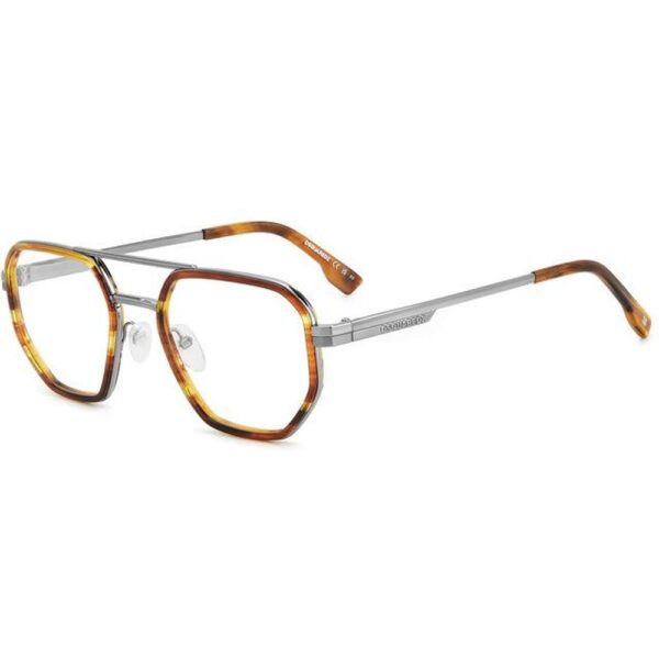 Occhiali vista  Dsquared2 D2 0111 cod. colore gmv Uomo Geometrica Havana