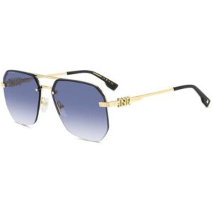 Occhiali da sole  Dsquared2 D2 0103/s cod. colore lks/08 Uomo Geometrica Oro