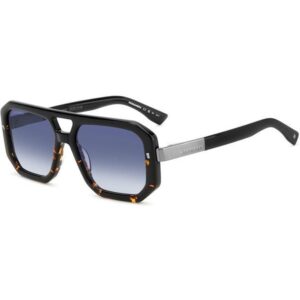 Occhiali da sole  Dsquared2 D2 0105/s cod. colore wr7/08 Uomo Squadrata Havana nero