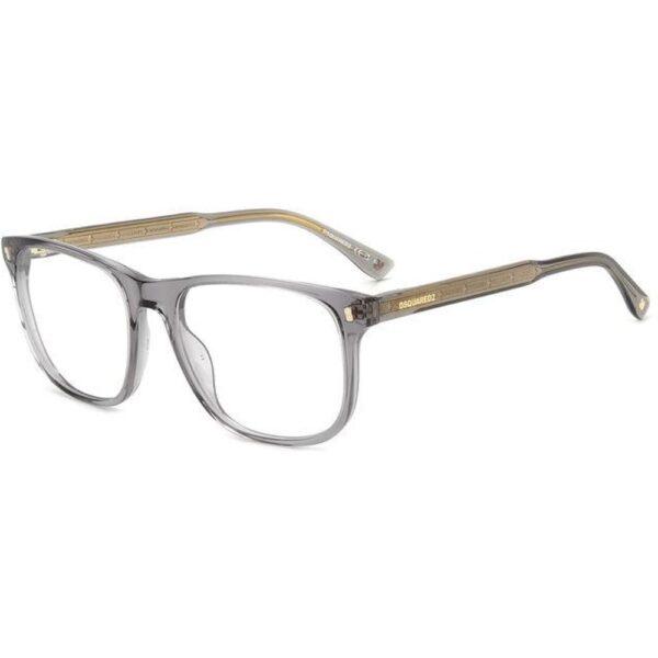 Occhiali vista  Dsquared2 D2 0079 cod. colore kb7 Uomo Squadrata Grigio