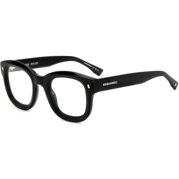 Occhiali vista  Dsquared2 D2 0091 cod. colore 2m2 Uomo Squadrata Oro / nero