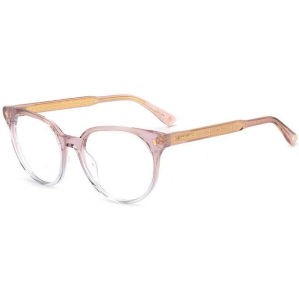 Occhiali vista  Dsquared2 D2 0082 cod. colore 8xo Donna Cat eye Trasparente rosa