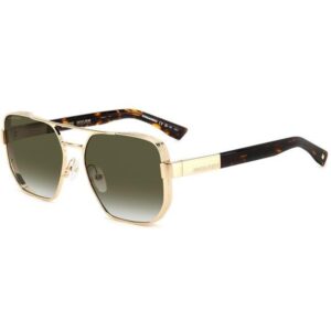 Occhiali da sole  Dsquared2 D2 0083/s cod. colore 06j/9k Uomo Squadrata Havana / oro