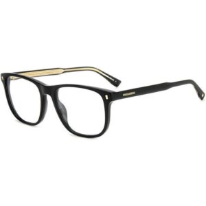 Occhiali vista  Dsquared2 D2 0079 cod. colore 807 Uomo Squadrata Nero