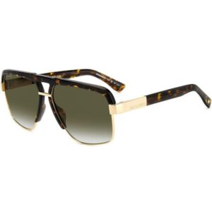 Occhiali da sole  Dsquared2 D2 0084/s cod. colore 2ik/9k Uomo Squadrata Havana / oro