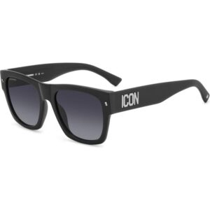 Occhiali da sole  Dsquared2 Icon 0004/s cod. colore p5i/9o Uomo Squadrata Nero-opaco